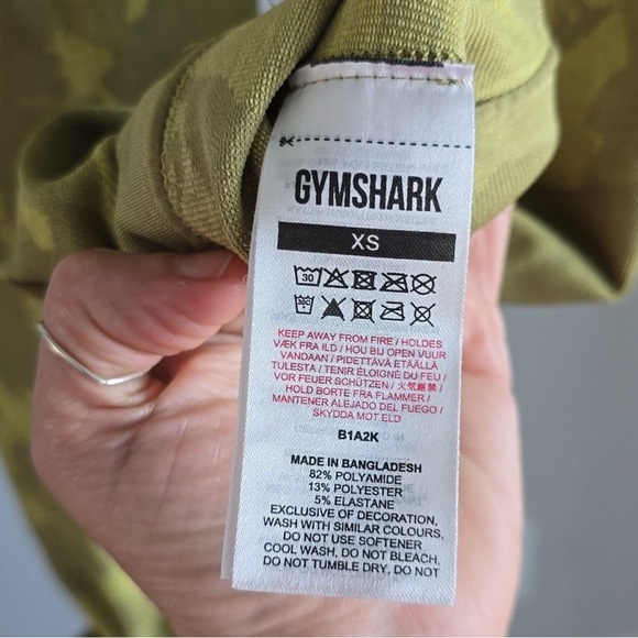 🦈Gymshark Green Leggings - Picture 6 of 6